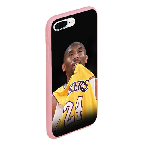 Чехол для iPhone 7Plus/8 Plus матовый Kobe Bryant, цвет баблгам - фото 3