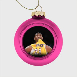 Ёлочный шар стеклянный/пластиковый Kobe Bryant