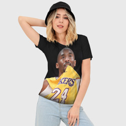 Женская футболка 3D Slim Kobe Bryant - фото 2
