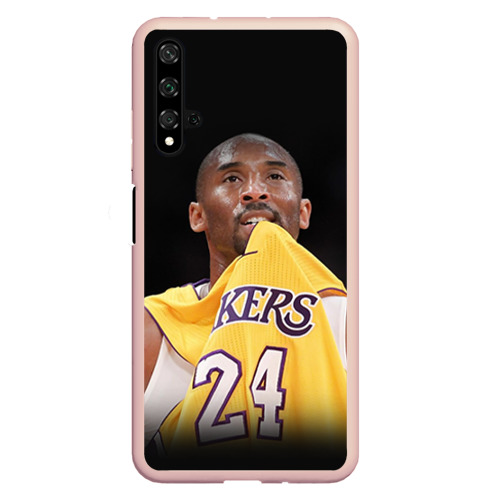 Чехол для Honor 20 Kobe Bryant, цвет светло-розовый