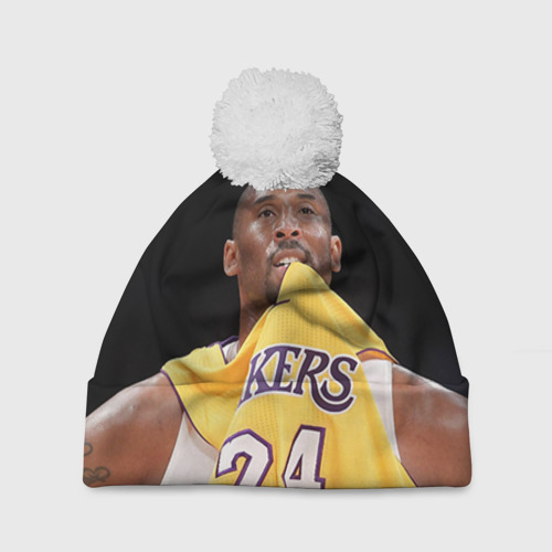 Шапка 3D c помпоном Kobe Bryant