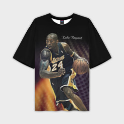 Мужская футболка oversize 3D Kobe Bryant