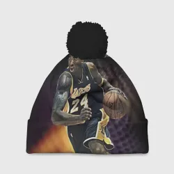Шапка 3D c помпоном Kobe Bryant