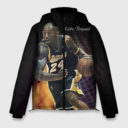 Мужская зимняя куртка 3D Kobe Bryant