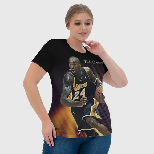 Женская футболка 3D Kobe Bryant, цвет 3D печать - фото 6