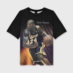 Женская футболка oversize 3D Kobe Bryant