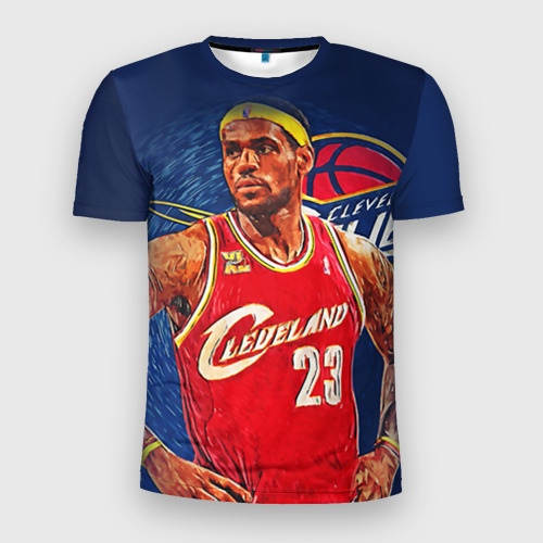 Мужская футболка 3D Slim LeBron James