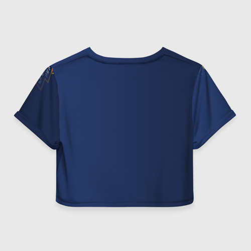 Женская футболка Crop-top 3D LeBron James, цвет 3D печать - фото 2