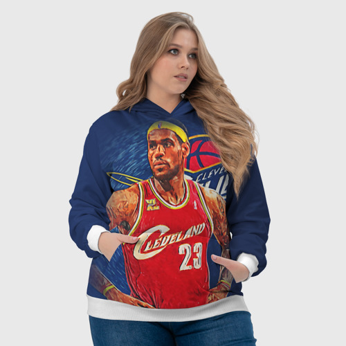 Женская толстовка 3D LeBron James - фото 6