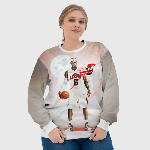 Женский свитшот 3D LeBron James - фото 6