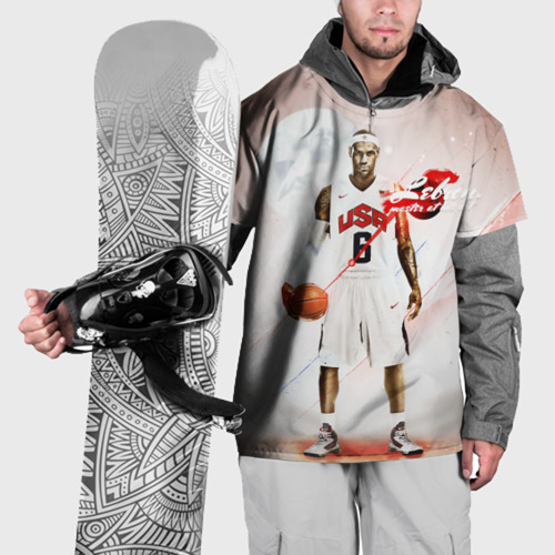 Накидка на куртку 3D LeBron James, цвет 3D печать