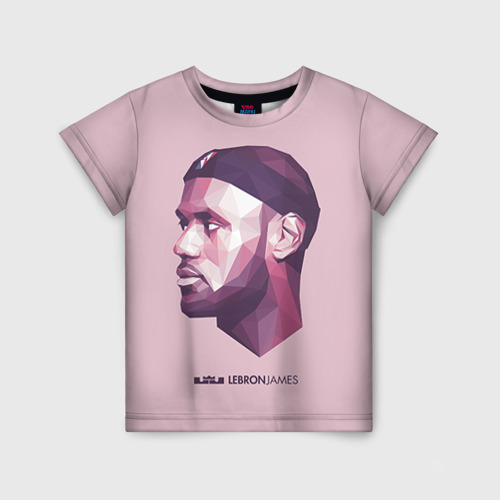 Детская футболка 3D LeBron James, цвет 3D печать
