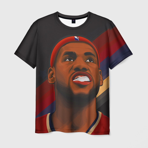 Мужская футболка 3D Lebron James