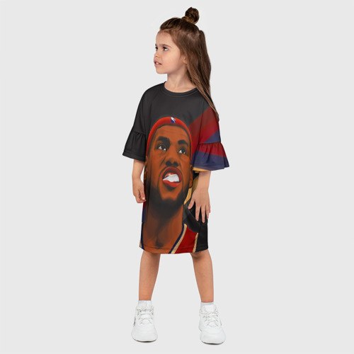 Детское платье 3D Lebron James - фото 3