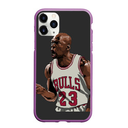 Чехол для iPhone 11 Pro Max матовый Michael Jordan