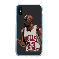 Чехол для iPhone XS Max матовый Michael Jordan