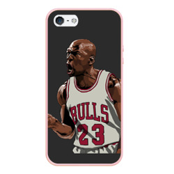 Чехол для iPhone 5/5S матовый Michael Jordan