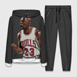 Женский костюм с толстовкой 3D Michael Jordan