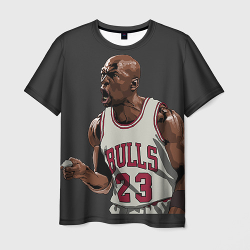 Мужская футболка 3D Michael Jordan, цвет 3D печать