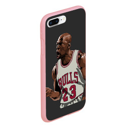 Чехол для iPhone 7Plus/8 Plus матовый Michael Jordan - фото 2