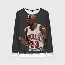 Женский свитшот 3D Michael Jordan