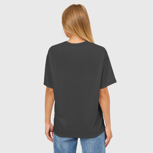 Женская футболка oversize 3D Michael Jordan, цвет 3D печать - фото 4