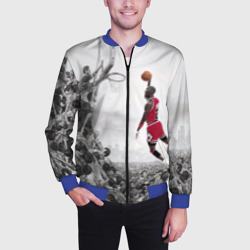 Мужской бомбер 3D Michael Jordan - фото 2