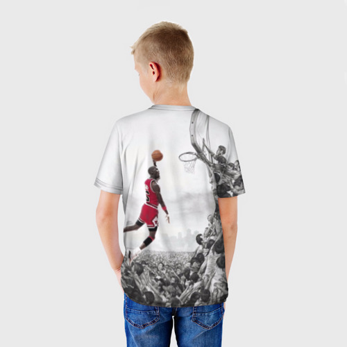 Детская футболка 3D Michael Jordan - фото 4