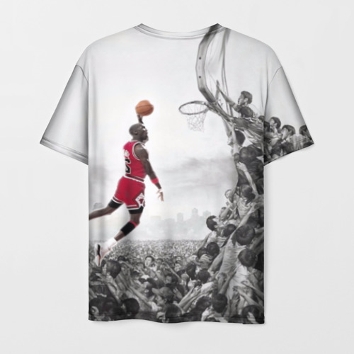 Мужская футболка 3D Michael Jordan - фото 2