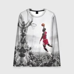 Мужской лонгслив 3D Michael Jordan
