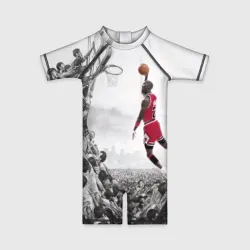 Детский купальный костюм 3D Michael Jordan