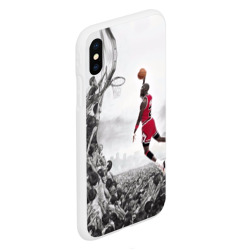 Чехол для iPhone XS Max матовый Michael Jordan - фото 2