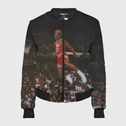 Женский бомбер 3D Michael Jordan