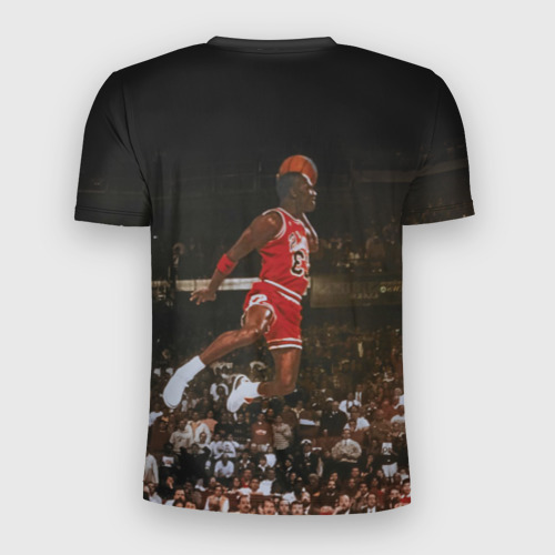 Мужская футболка 3D Slim Michael Jordan, цвет 3D печать - фото 2