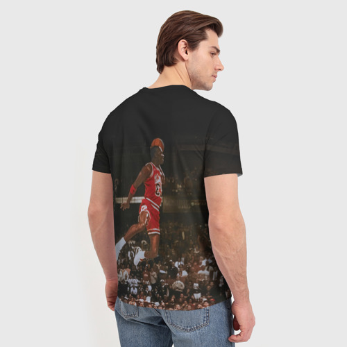 Мужская футболка 3D Michael Jordan, цвет 3D печать - фото 4