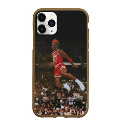 Чехол для iPhone 11 Pro Max матовый Michael Jordan