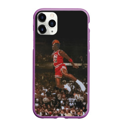 Чехол для iPhone 11 Pro Max матовый Michael Jordan