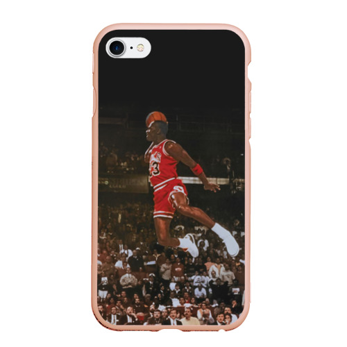 Чехол для iPhone 6Plus/6S Plus матовый Michael Jordan