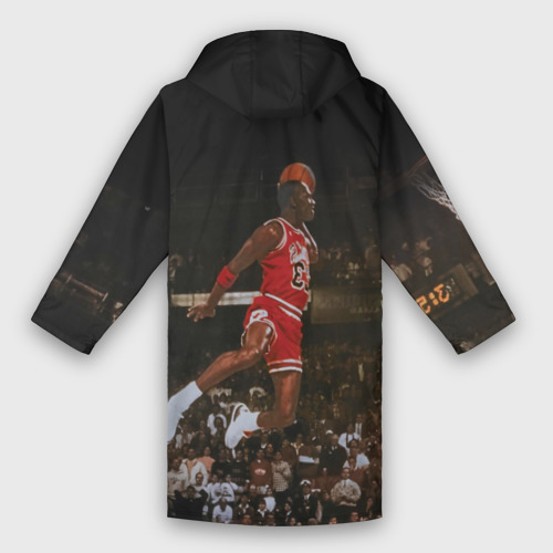 Мужской дождевик 3D Michael Jordan, цвет белый - фото 2
