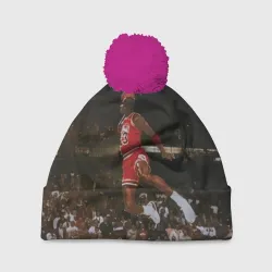 Шапка 3D c помпоном Michael Jordan