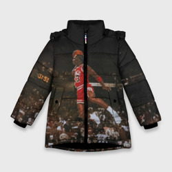 Зимняя куртка для девочек 3D Michael Jordan