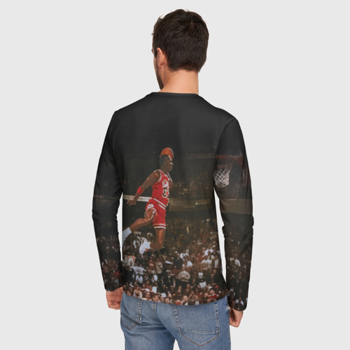 Мужской лонгслив 3D Michael Jordan - фото 4