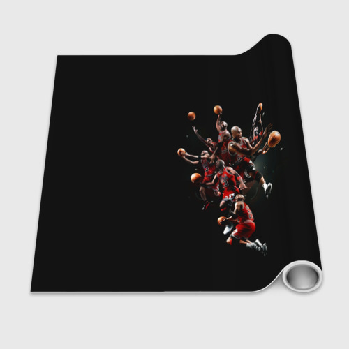 Бумага для упаковки 3D Michael Jordan - фото 2