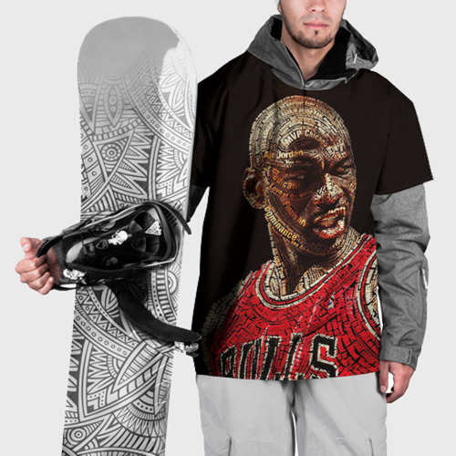 Накидка на куртку 3D Michael Jordan, цвет 3D печать