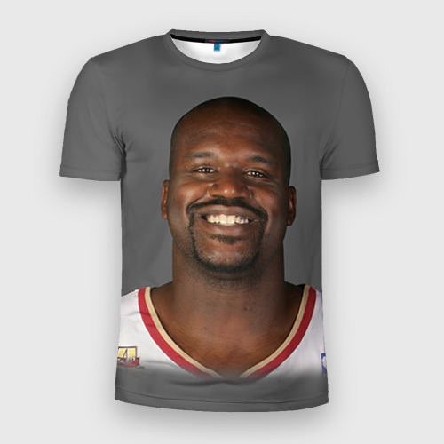 Мужская футболка 3D Slim Shaquille O'Neal, цвет 3D печать