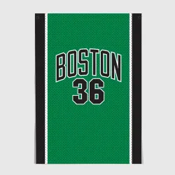 Постер Boston Celtics 36