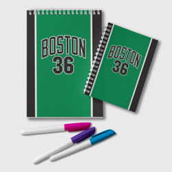 Блокнот Boston Celtics 36