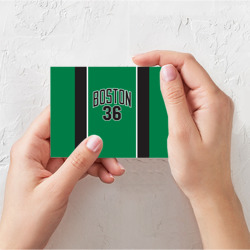 Поздравительная открытка Boston Celtics 36 - фото 2