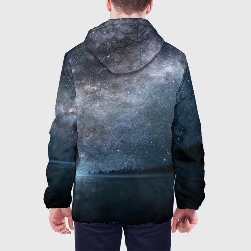 Мужская куртка 3D Звездное небо, цвет 3D печать - фото 5