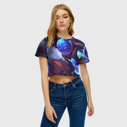 Женская футболка Crop-top 3D Arc Warden - фото 2